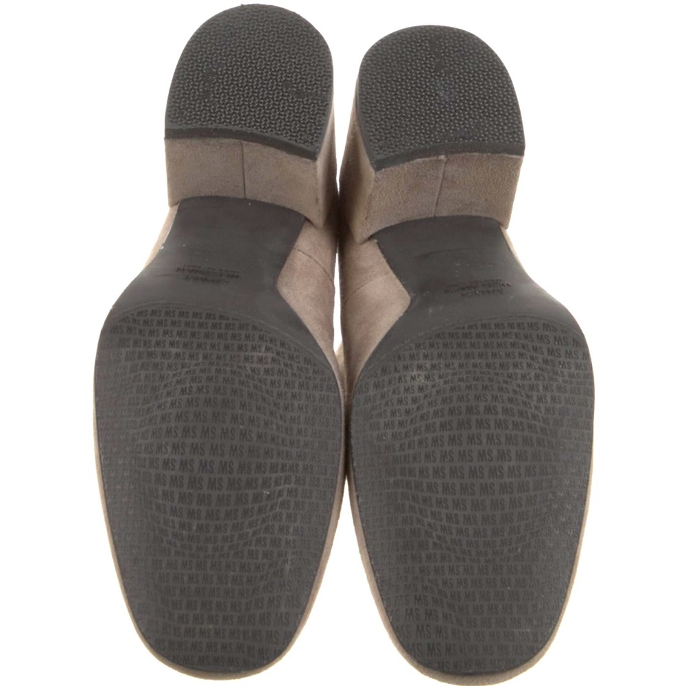 Stuart Weitzman | Neutral Suede Ankle Boots - Picture 5 of 6